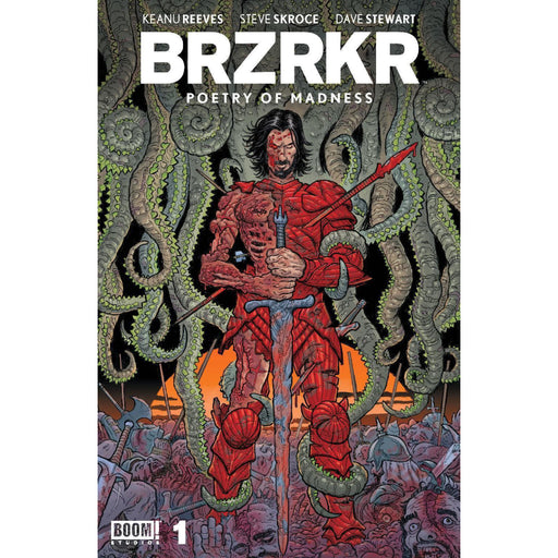 BRZRKR Poetry of Madness 01 Cvr C Foil Skroce - Red Goblin