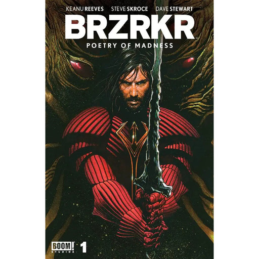 BRZRKR Poetry of Madness 01 Cvr D Foil Charest - Red Goblin