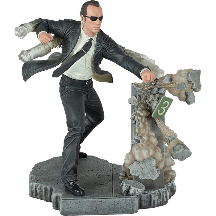 Figurina The Matrix Gallery PVC Agent Smith 25 cm