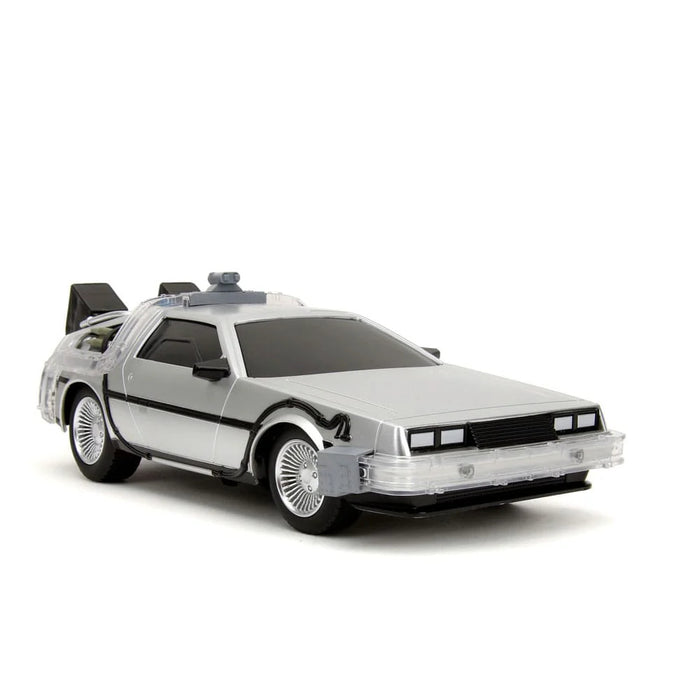 Figurina Back to the Future Infra Red Controlled 1/16 RC Time Machine