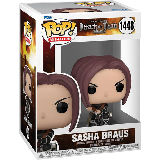 Figurina Funko POP Animation AoT S5 - Sasha Braus - Red Goblin