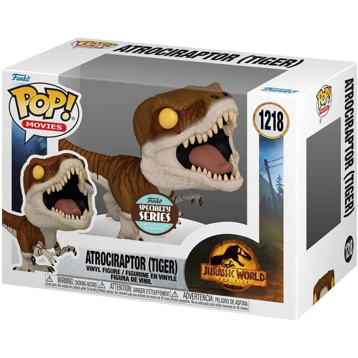 Figurina Funko POP Movies JW3 - Atrociraptor (Tiger)