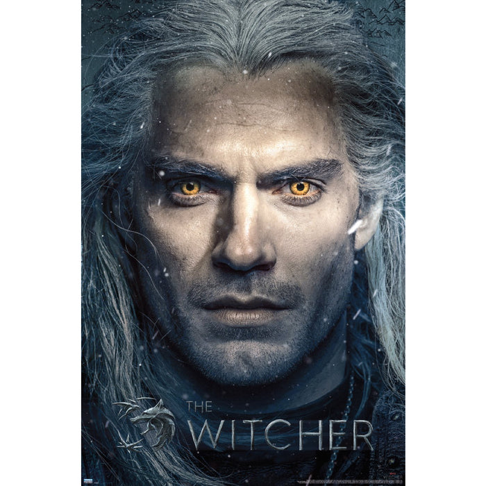 Poster Maxi The Witcher - 91.5x61 - Geralt Close Up