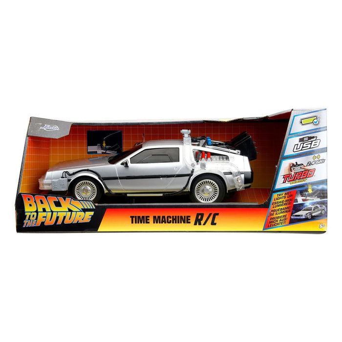 Figurina Back to the Future Infra Red Controlled 1/16 RC Time Machine