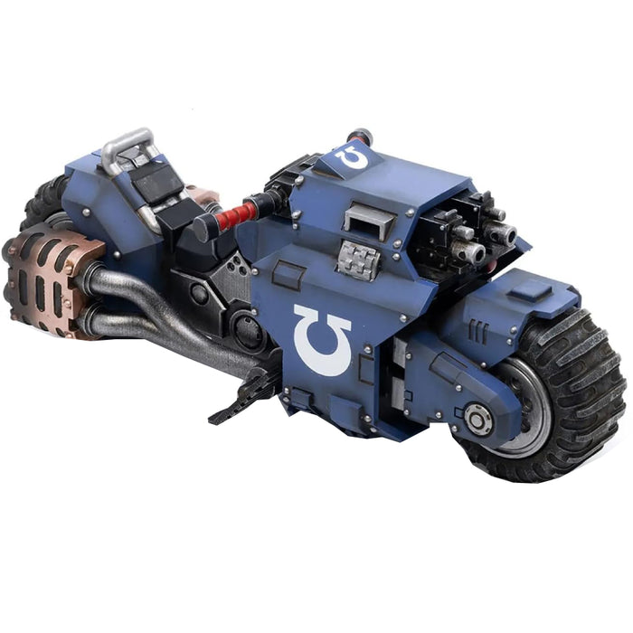 Figurina Warhammer 40k Vehicle 1/18 Ultramarines Outrider Bike 22 cm