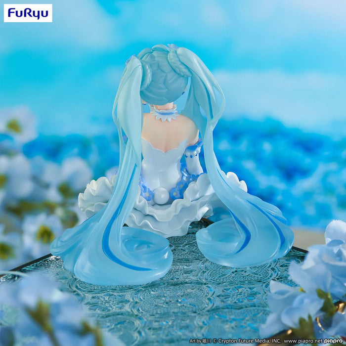 Figurina Hatsune Miku Noodle Stopper PVC Miku Flower Fairy Nemophila 15 cm