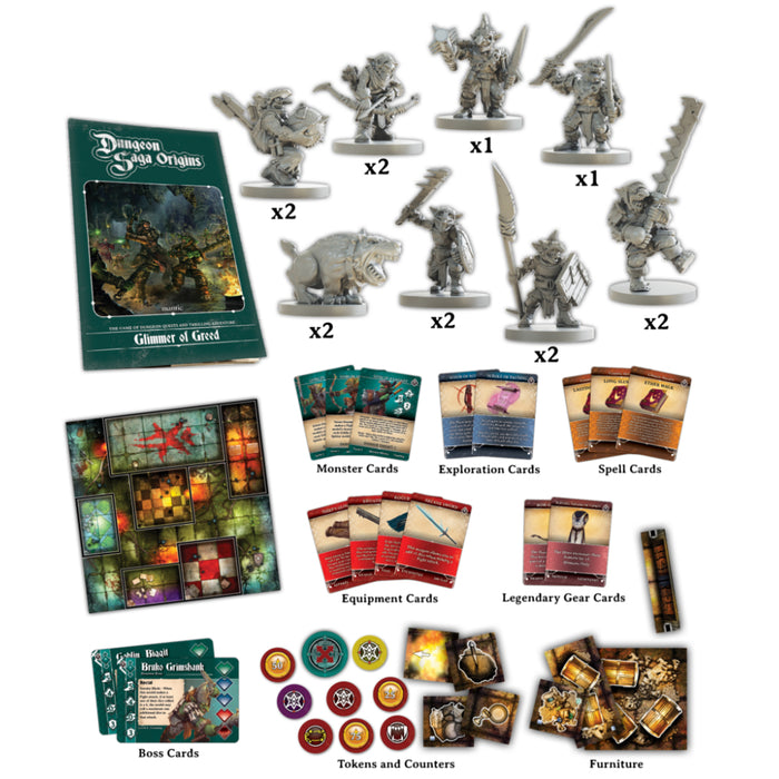 Dungeon Saga Origins - Glimmer of Greed Expansion