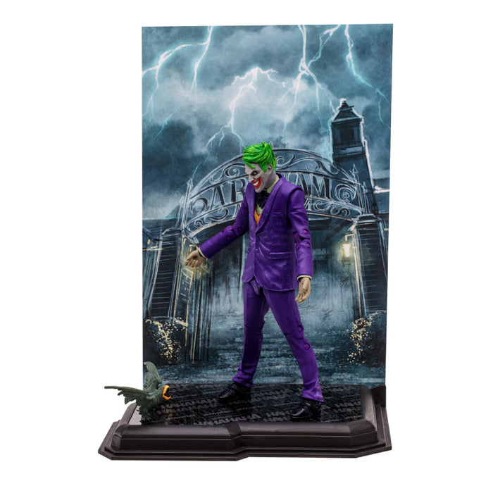 Figurina Articulata Batman & The Joker - The Deadly Duo DC Multiverse The Joker (Gold Label) 18 cm DESIGILATA