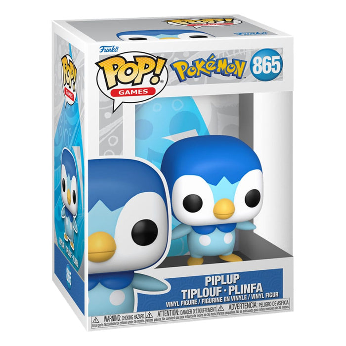 Figurina Funko POP Games Pokemon - Piplup (EMEA)