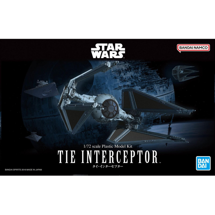 Figurina Kit de Asamblare Star Wars Model 1/72 Tie Interceptor