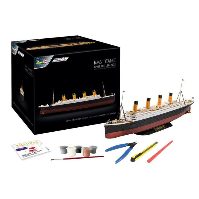 Figurina Kit de Asamblare Advent Calendar RMS Titanic 2021 (1:600) - Red Goblin