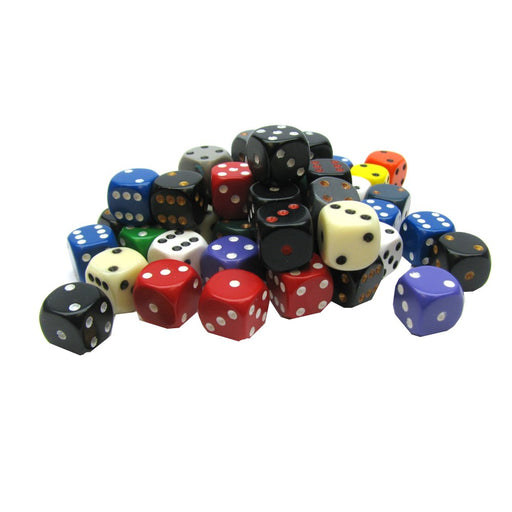 Zar Poliedral 12mm d6 (puncte) - Red Goblin