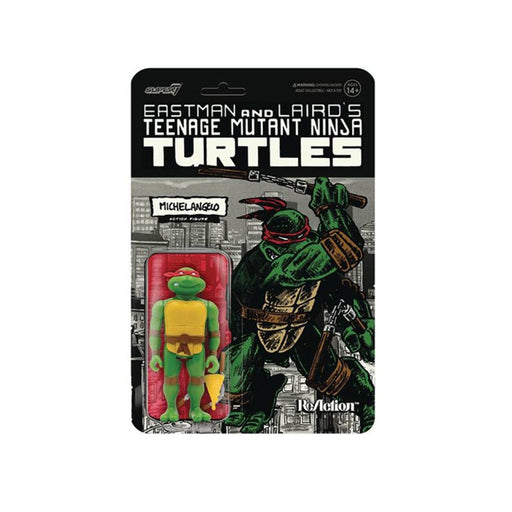 Figurina Articulata TMNT Mirage Variant Px Reaction Fig - Michelangelo - Red Goblin