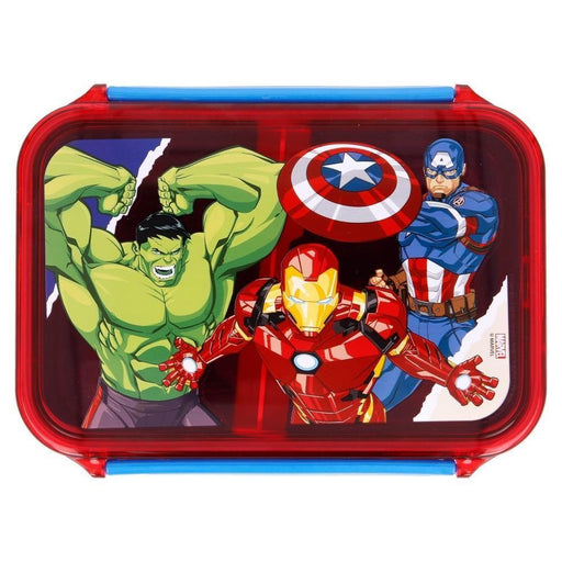 Cutie de Pranz Rectangulara cu Capac Ermetic Transparent 790 ml Avengers Rolling Thunder - Red Goblin