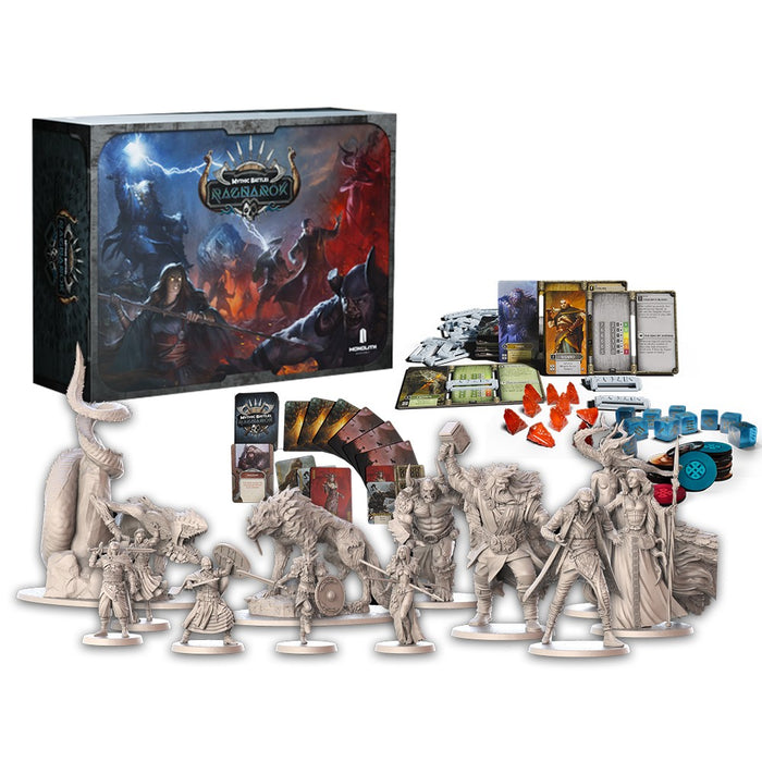 Precomanda Mythic Battles Ragnarok - All Stretch Goals included - Red Goblin