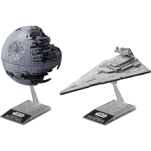 Figurine Kit de Asamblare Star Wars - Death Star II + Imperial Star Destroyer (1:2700000) - Red Goblin