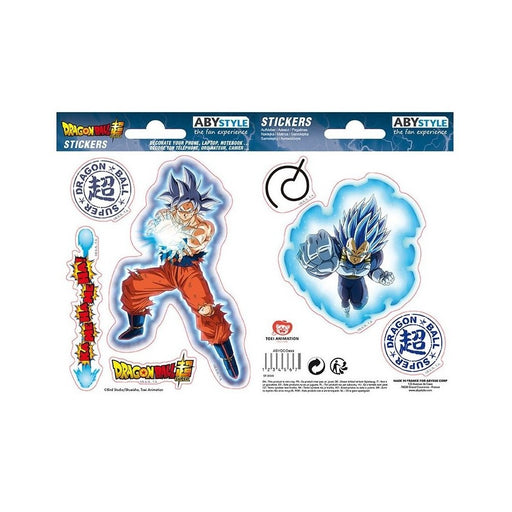 Stickere Dragon Ball Super - 16 x 11 cm - Goku & Vegeta - Red Goblin