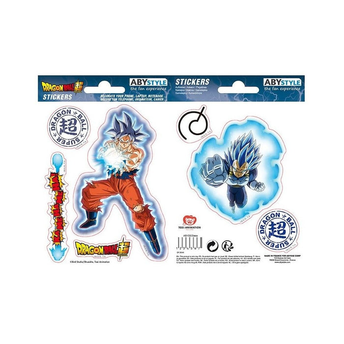 Stickere Dragon Ball Super - 16 x 11 cm - Goku & Vegeta - Red Goblin