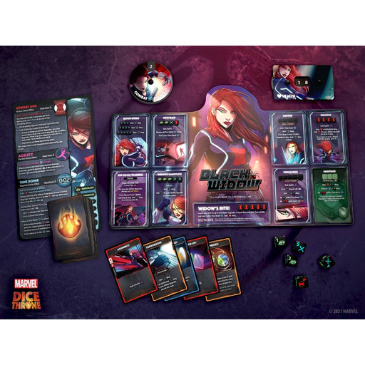 Dice Throne Marvel 2-Hero Box 2 (Black Widow, Doctor Strange) - Red Goblin