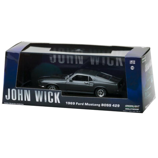 Figurina John Wick (2014) - 1969 Ford Mustang BOSS 429 - 1:43 - Red Goblin