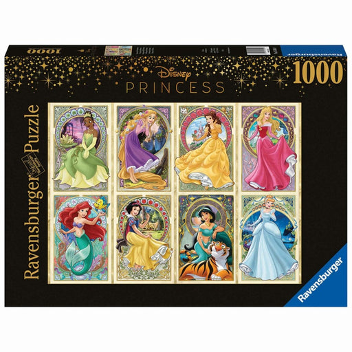 Puzzle Ravensburger - Disney Princess Art Nouveau Princesses 1000 Piese - Red Goblin