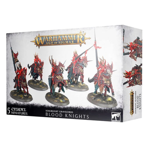 Warhammer Soulblight Gravelords - Blood Knights - Red Goblin