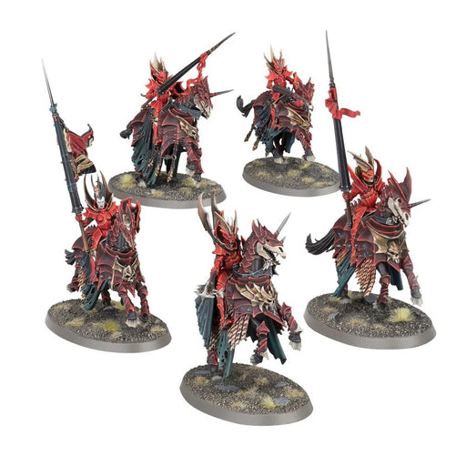 Warhammer Soulblight Gravelords - Blood Knights - Red Goblin