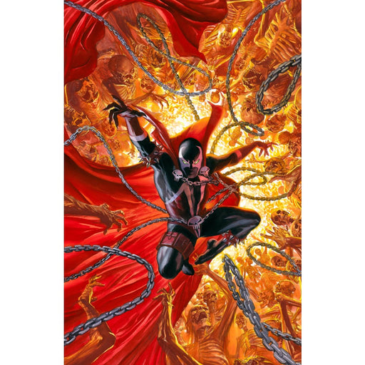 Spawn 301 Cover L Variant Alex Ross Virgin Cover - Red Goblin