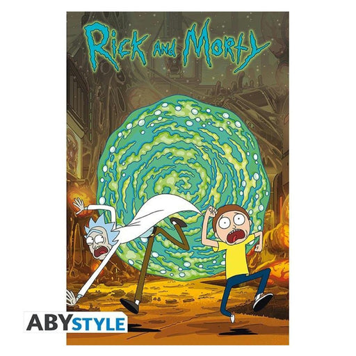 Poster Rick and Morty - Portal (91.5x61) - Red Goblin