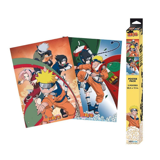 Set 2 Postere Chibi Naruto - Team 7 (52x38) - Red Goblin