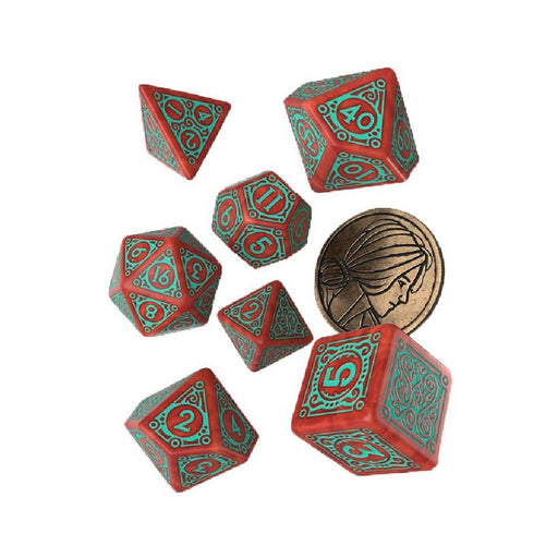 Set Zaruri The Witcher Triss - Merigold the Fearless (7 & Unique Coin) - Red Goblin