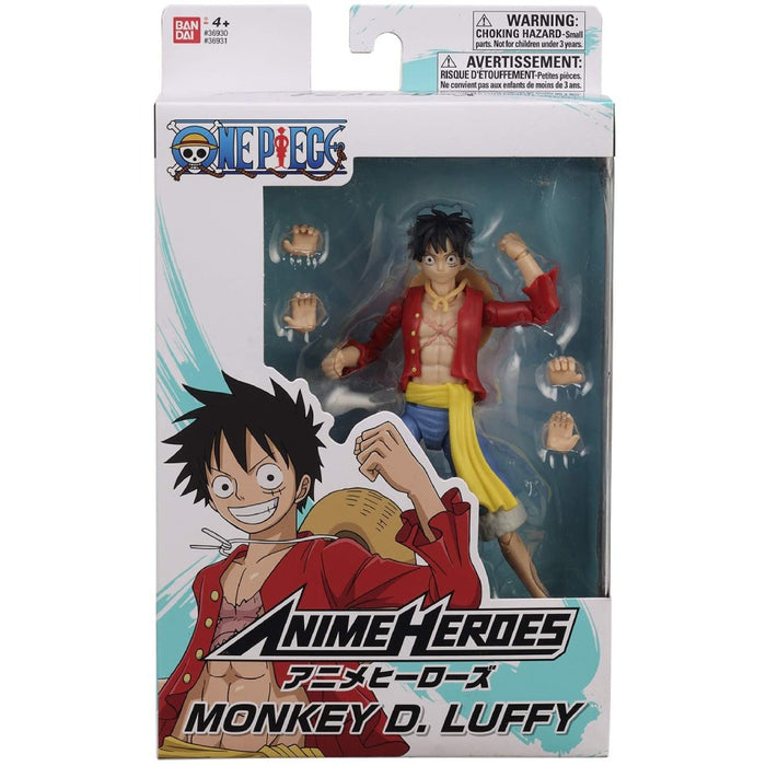 Figurina Articulata Anime Heroes - One Piece - Monkey D. Luffy - Red Goblin