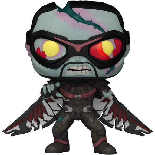 Figurina Funko Pop What If...? - Zombie Falcon - Red Goblin