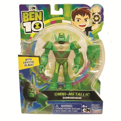 Figurina Articulata Ben 10 12 cm Omni-Metallic Diamondhead - Red Goblin