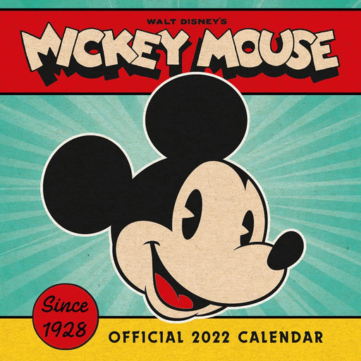 Calendar Danilo Mickey Mouse Classic 2022 Square - Red Goblin