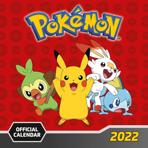 Calendar Danilo Pokemon 2022 Square - Red Goblin