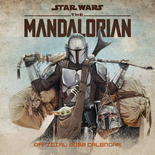 Calendar Danilo Star Wars The Mandalorian 2022 Square - Red Goblin