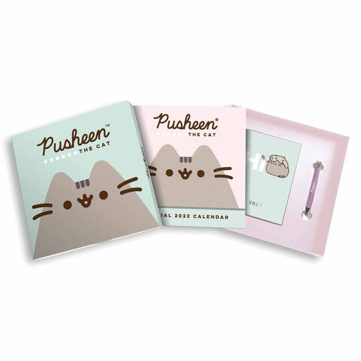 Calendar Danilo Pusheen 2022 Calendar & Diary Gift Box - Red Goblin