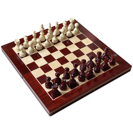 Sah si Table 27x27 Alb-Rosu - Red Goblin