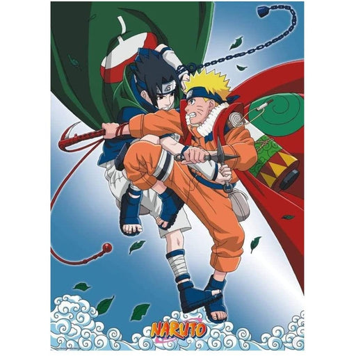 Poster Naruto - Naruto vs Sasuke (52x38) - Red Goblin