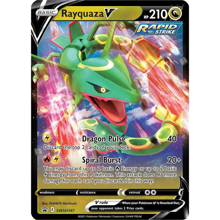 Pokemon Trading Card Game Rayquaza V Battle Deck - Red Goblin