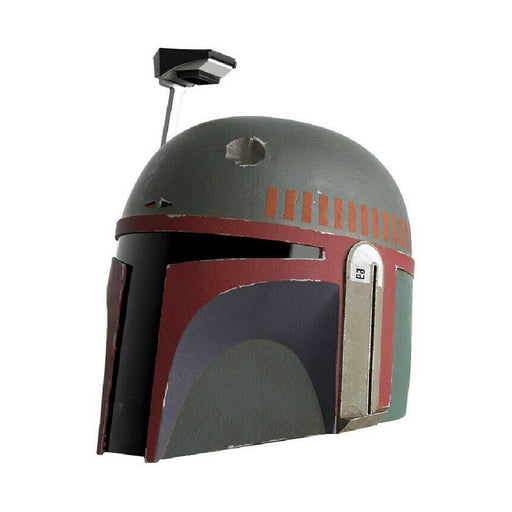 Replica Star Wars The Mandalorian Black Series Electronic Helmet Boba Fett (Re-Armored) - Red Goblin