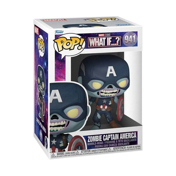 Figurina Funko Pop What If...? - Zombie Captain America - Red Goblin