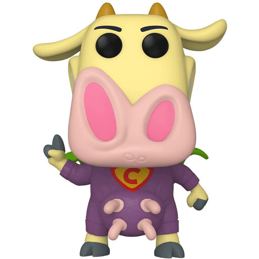 Figurina Funko Pop Cow & Chicken - Superhero Cow - Red Goblin