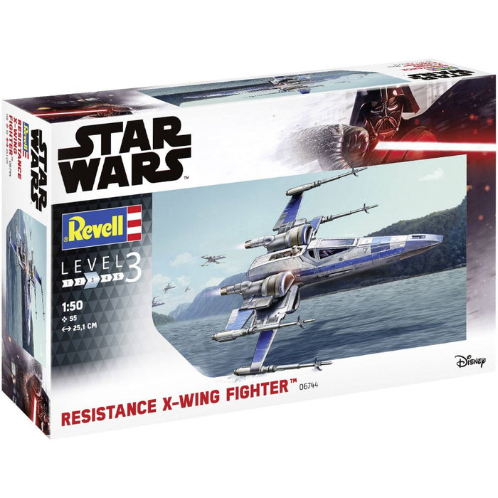 Figurina Kit de Asamblare Star Wars - Resistance X-Wing Fighter (1:50) - Red Goblin