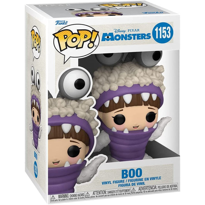 Figurina Funko Pop Monsters Inc 20th - Boo with Hood Up - Red Goblin