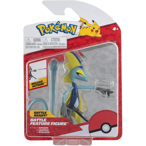 Figurina Articulata Pokemon Battle Feature 11 cm Wave 10 - Inteleon - Red Goblin