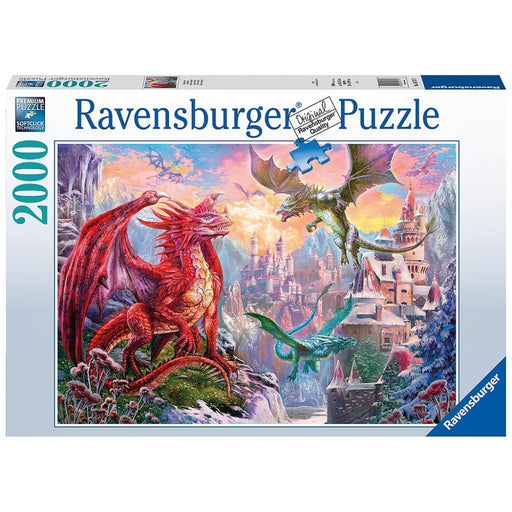 Puzzle Ravensburger - AT Fantasy Dragon 2000 piese - Red Goblin