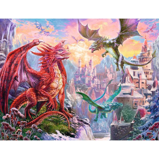 Puzzle Ravensburger - AT Fantasy Dragon 2000 piese - Red Goblin