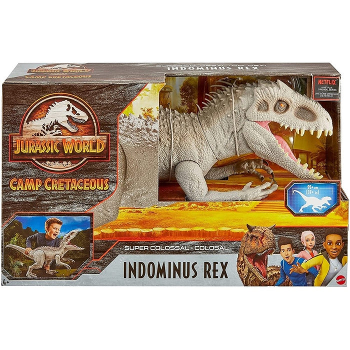 Figurina Articulata Jurassic World Camp Cretaceous Super Colossal Indominus Rex 45 cm - Red Goblin